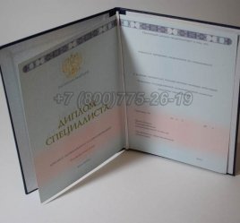 Диплом ВУЗа 2016 года в Омске