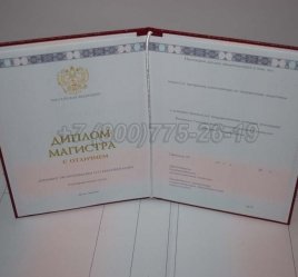 Красный Диплом Магистра 2017г в Омске