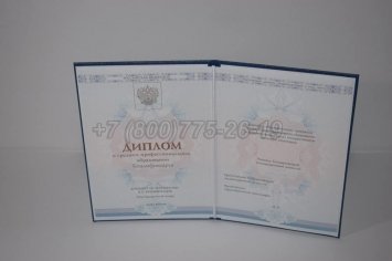 Диплом Техникума 2022г ГОЗНАК в Омске