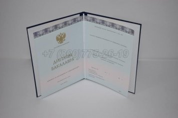 Диплом Бакалавра 2022г ООО "Знак" в Омске