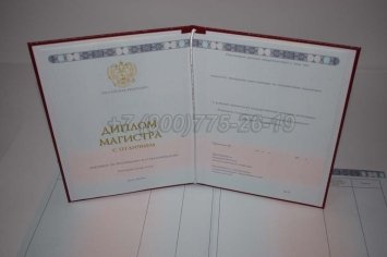 Красный Диплом Магистра 2022г в Омске
