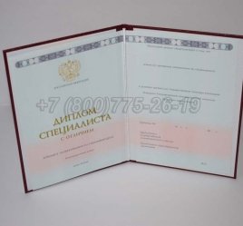 Красный Диплом о Высшем Образовании 2013г ГОЗНАК в Омске
